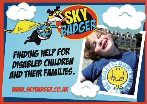 Sky Badger postcard